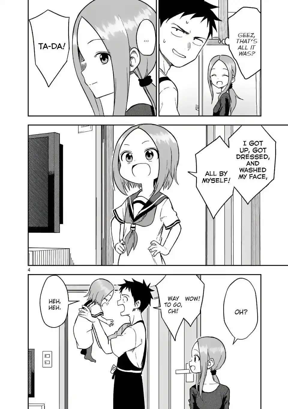 Karakai Jouzu no (Moto) Takagi-san Chapter 158 4